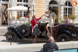 Fotoshooting für Hochzeitsmesse Making-of von Fotograf Fred Geschka