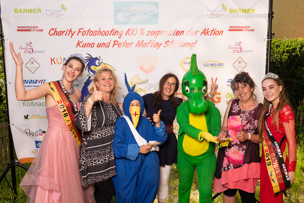 Charity Fotoshooting beim Regensburger Gesundheitstag